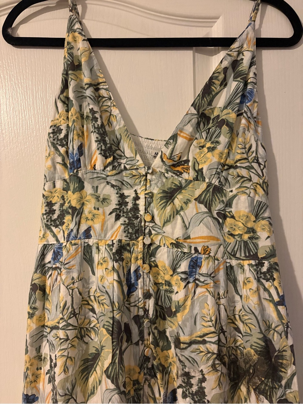 Abercrombie Button-Through Maxi Dress - Picture 4 of 4